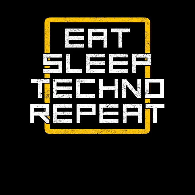 manger du sommeil techno répéter