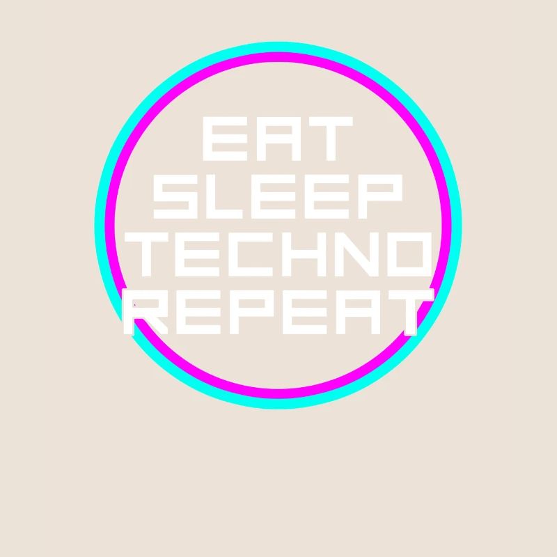 manger du sommeil techno répéter