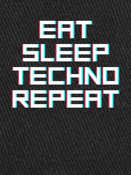 manger du sommeil techno répéter