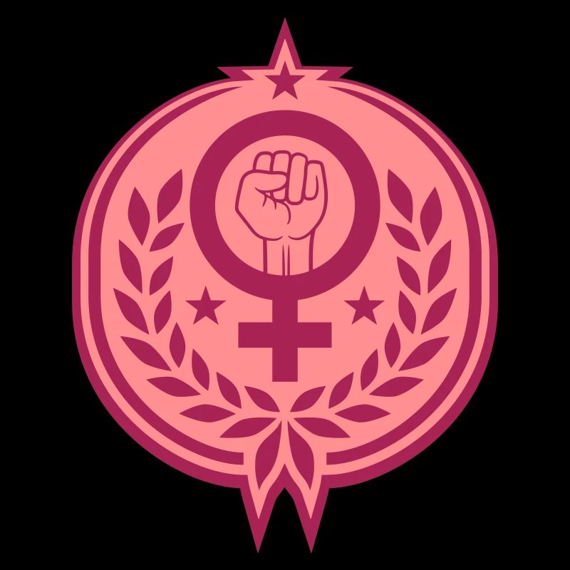Women's Rights Laurel Wreath Symbol Faust