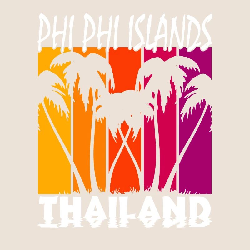 Vintage Phi Phi Islands Thailand