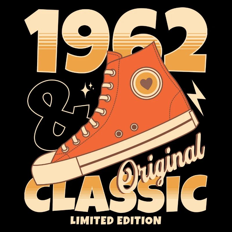 Original Retro Sneakers 1962 60 Years Anniversary