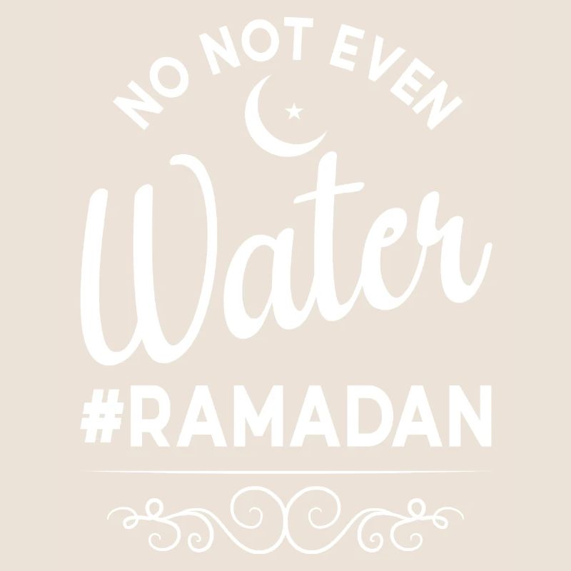 Nein nicht einmal Wasser Ramadan
