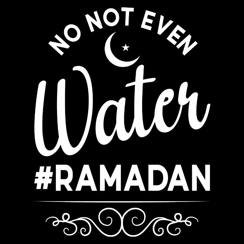 Non même pas d’eau Ramadan