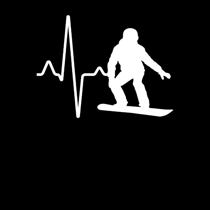 Rythme cardiaque en snowboard
