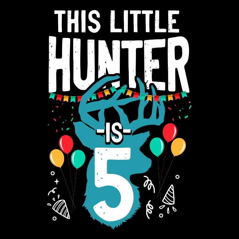 Buck Deer Chasse Hunter Kid