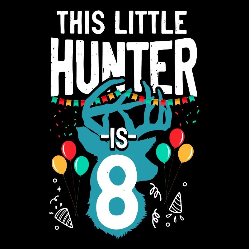 Buck Deer Chasse Hunter Kid