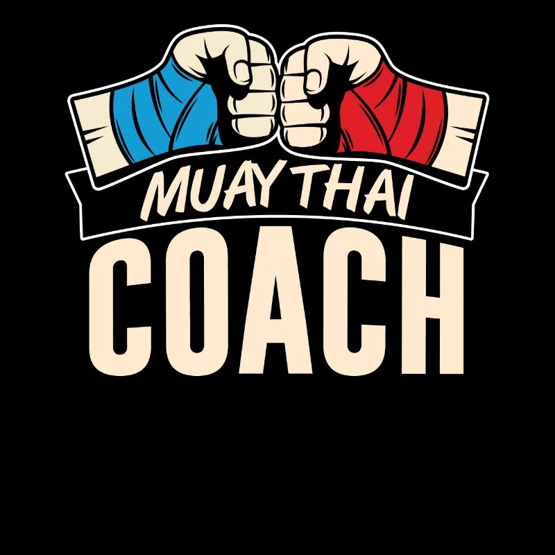Muay Thai Trainer Kampfsport Kämpfer Kampf