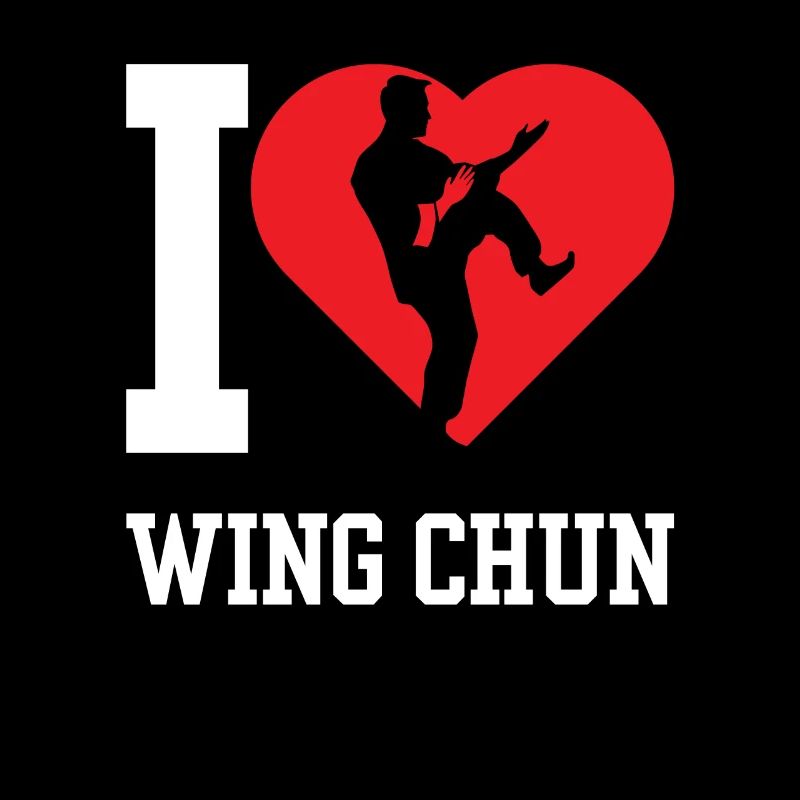 Ich Liebe Wing Chun Trainer Kampfsport Kampfkunst