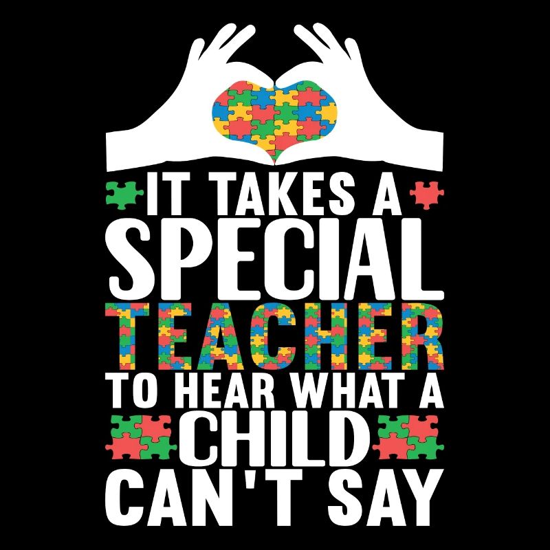 Enseignant d’autisme autiste autiste