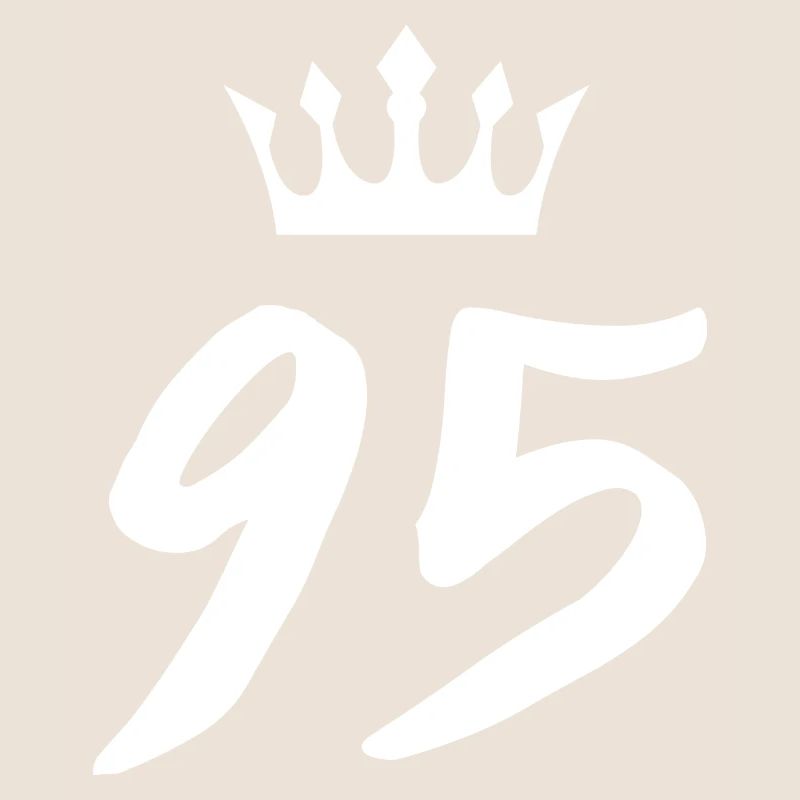 95 Number crown