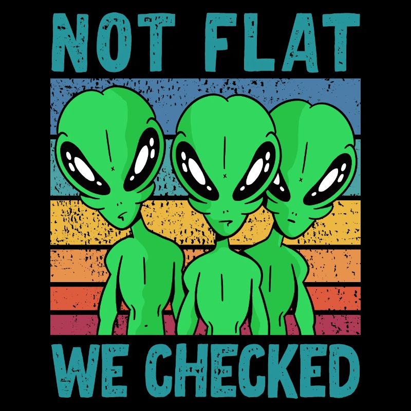 Not Flat We Checked