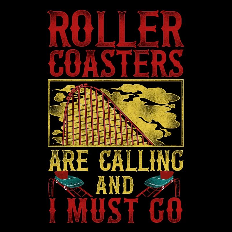Roller Coaster Vintage Retro