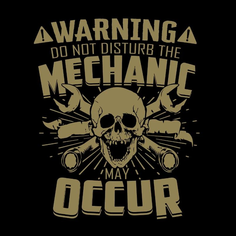 Ne pas déranger le mécanicien Blessures graves