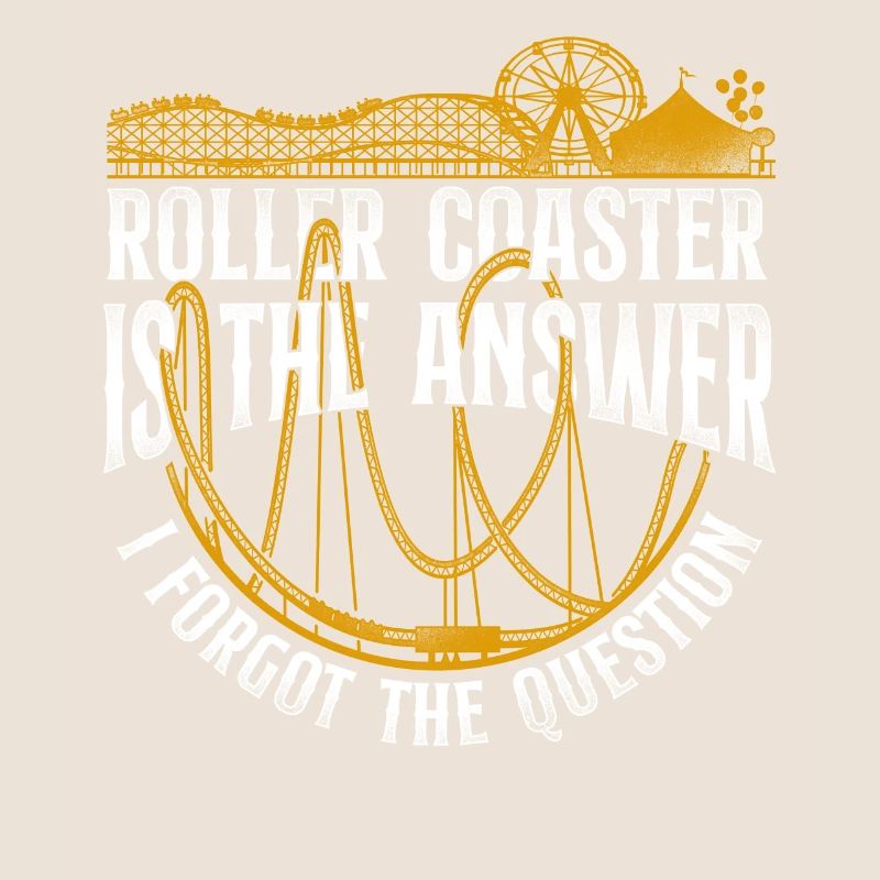 Roller Coaster Vintage Roller