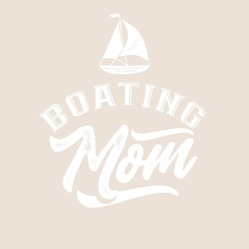 Bootfahrende Mutter Bootfahren Boot Schiff Yacht