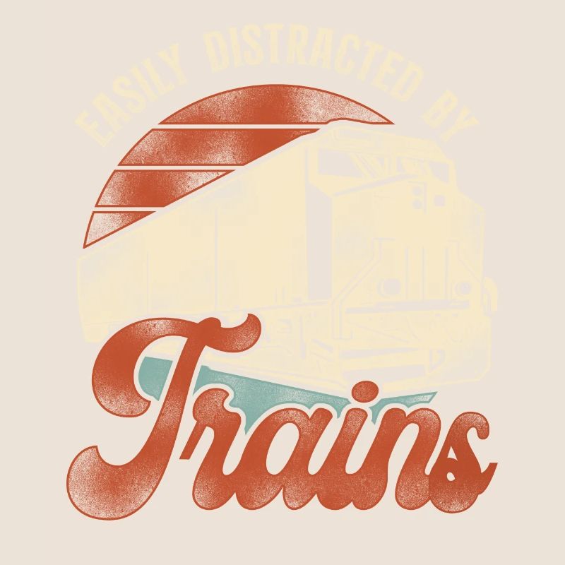 Freight Diesel Train Driver