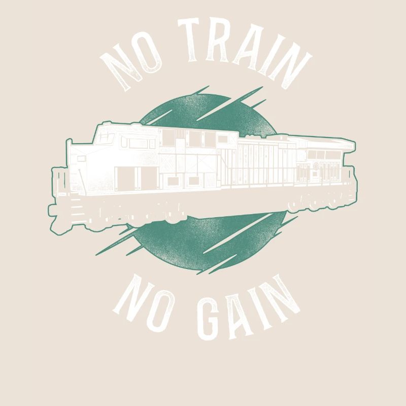 Freight Diesel Train Driver