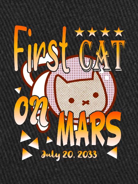 First Cat on Mars