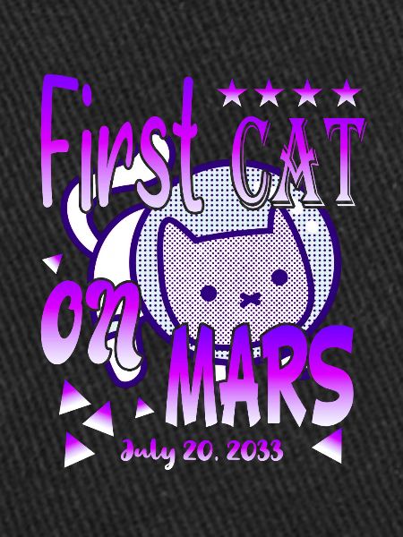 First Cat on Mars