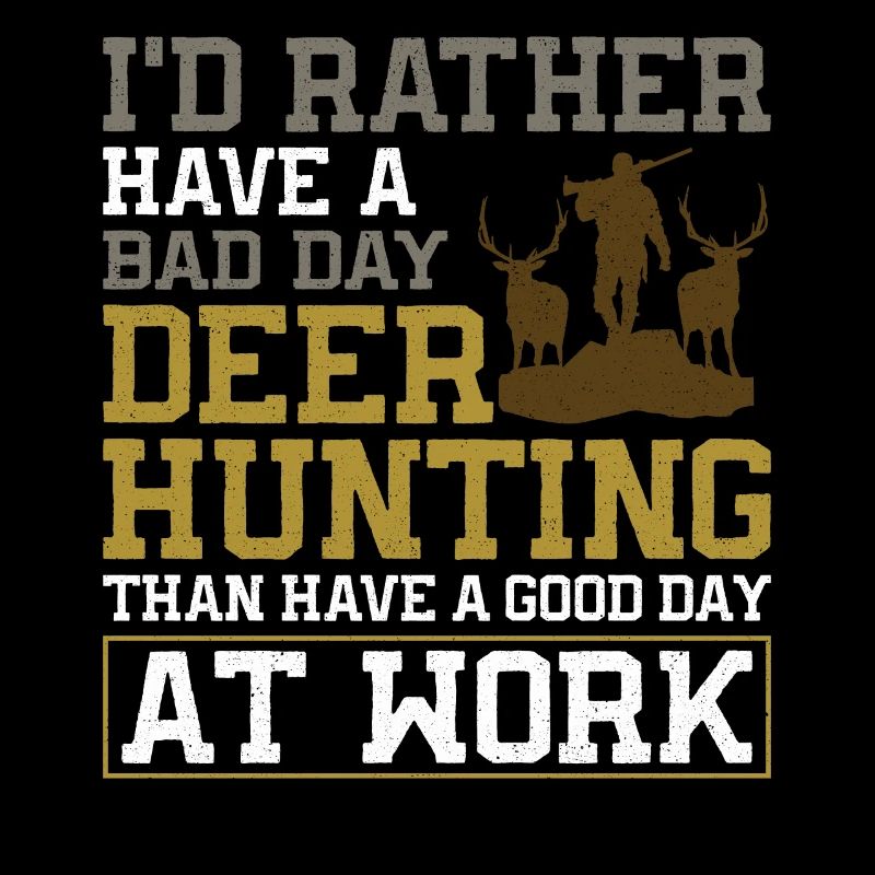 Chasseur de cerfs buck J’aurais