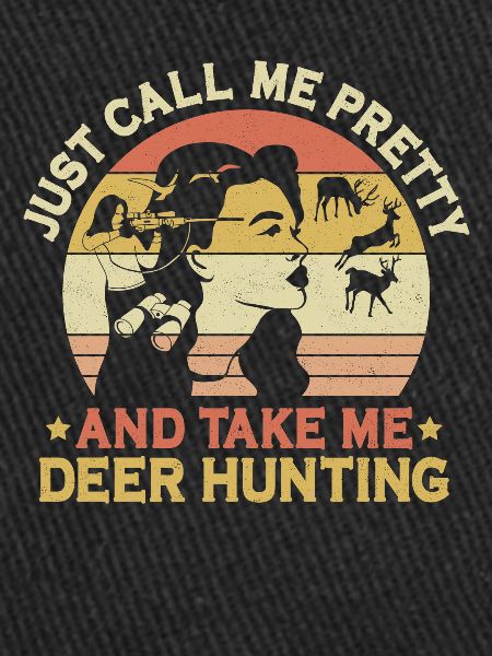 Buck Deer Chasse Hunter Girl