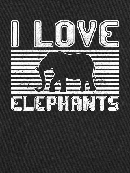 I love elephants