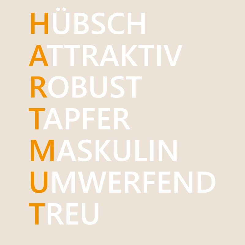 Hartmut Name Geschenk