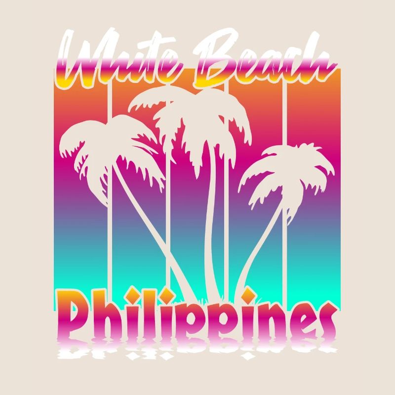 Vintage White Beach Philippines