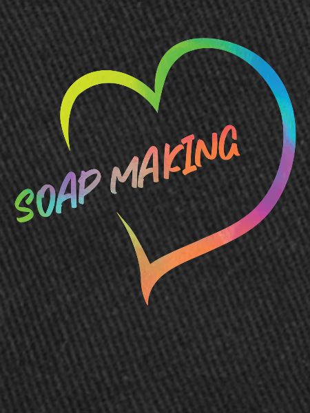 Soap Making Crafting Heart