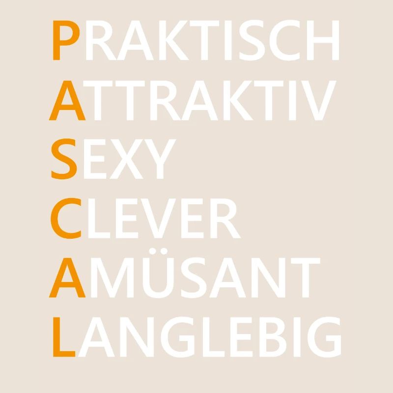 Pascal Name Geschenk