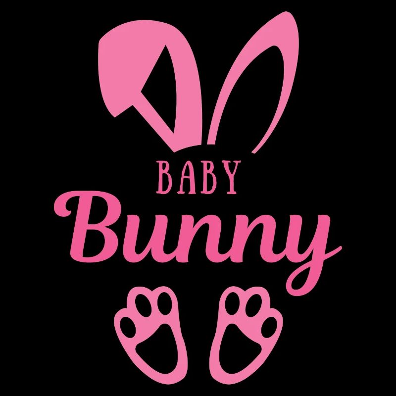 Bébé lapin rose