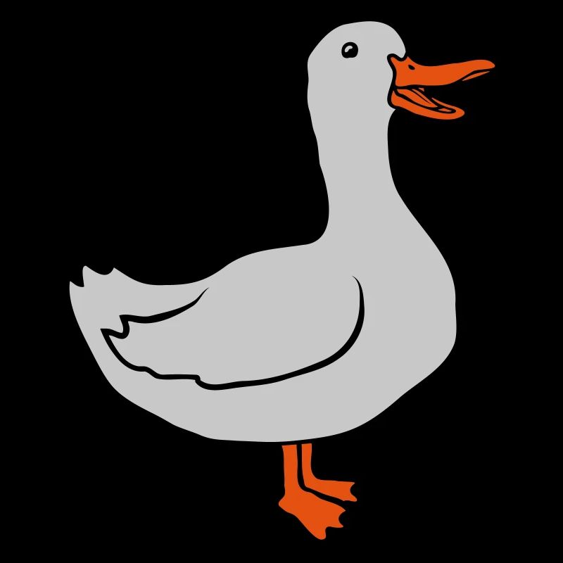 Doux design d’oie heureuse