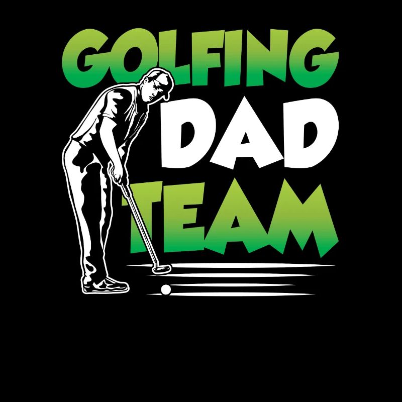 Golf Papa Golfen Vater Golfer Team Papi Vater Tag