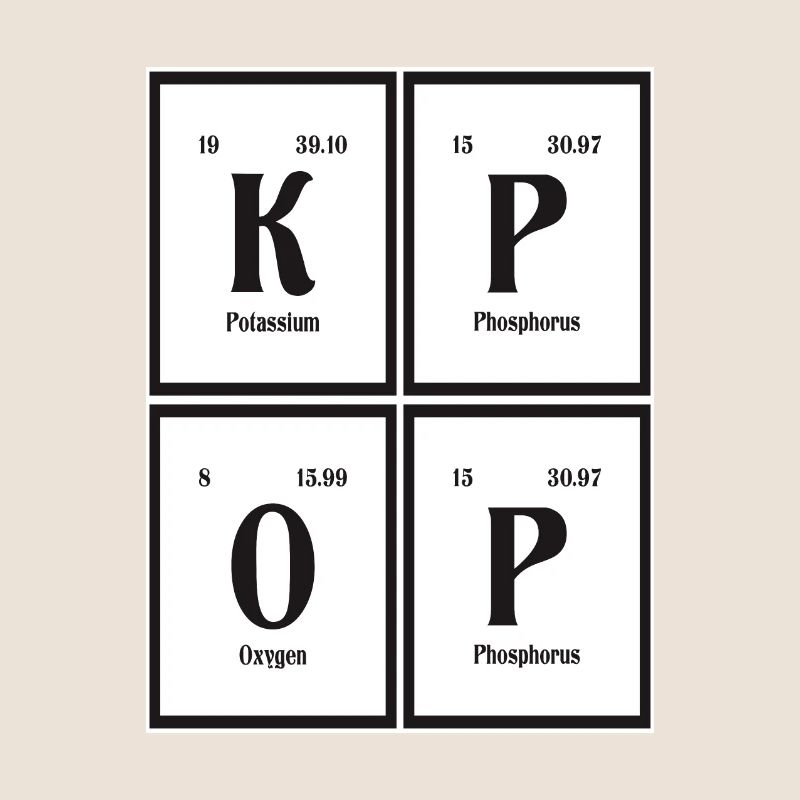 K-Pop | Tableau périodique des éléments