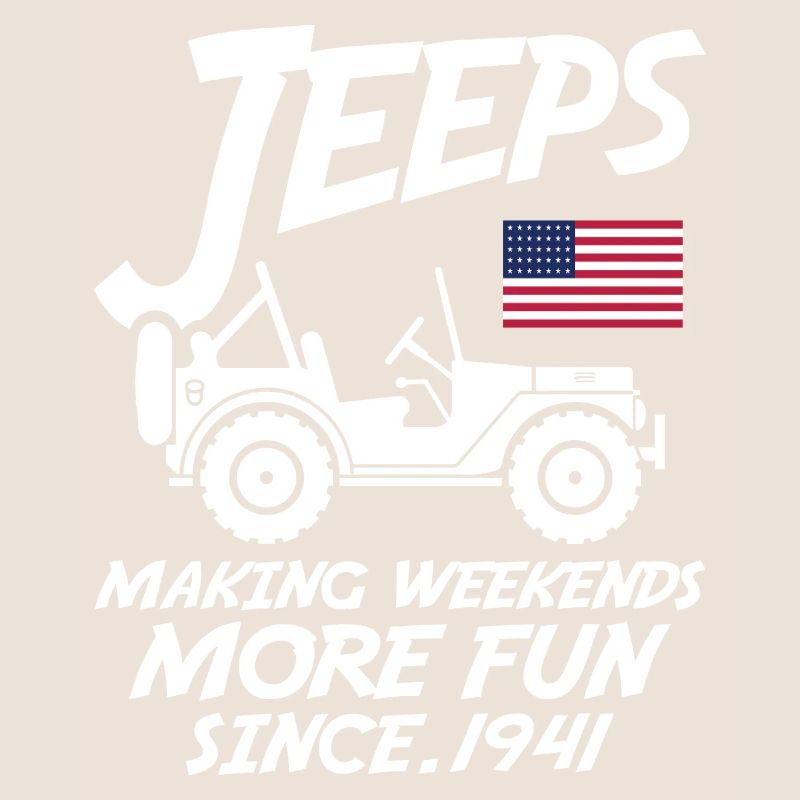 Jeeps making Weekend More Fun Since 1941