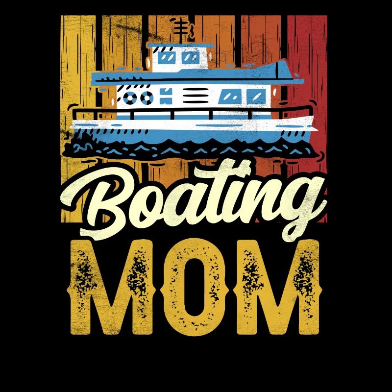 Bootfahrende Mutter Yacht Bootfahren Boot Schiff