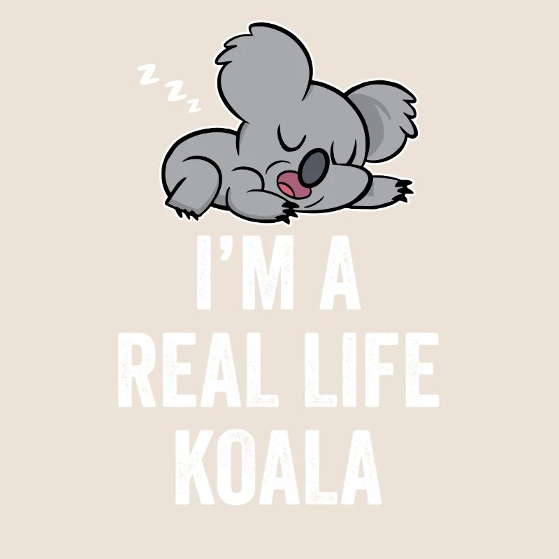 Ich Bin Ein Echter Koala Süß Tier Koalas Koalabär