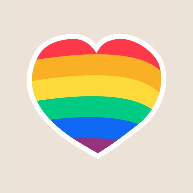 Pride heart