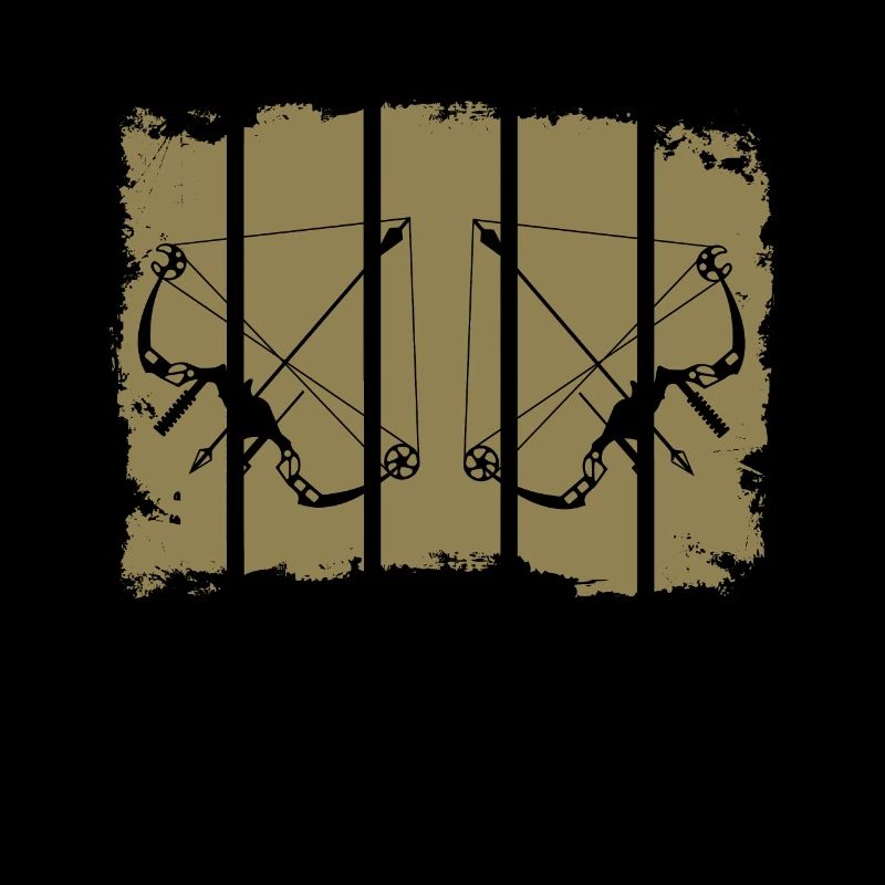 Archery Composite Bow Retro Stripes