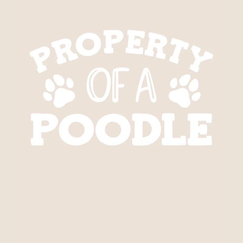 Cadeau de propriétaire de chien caniche