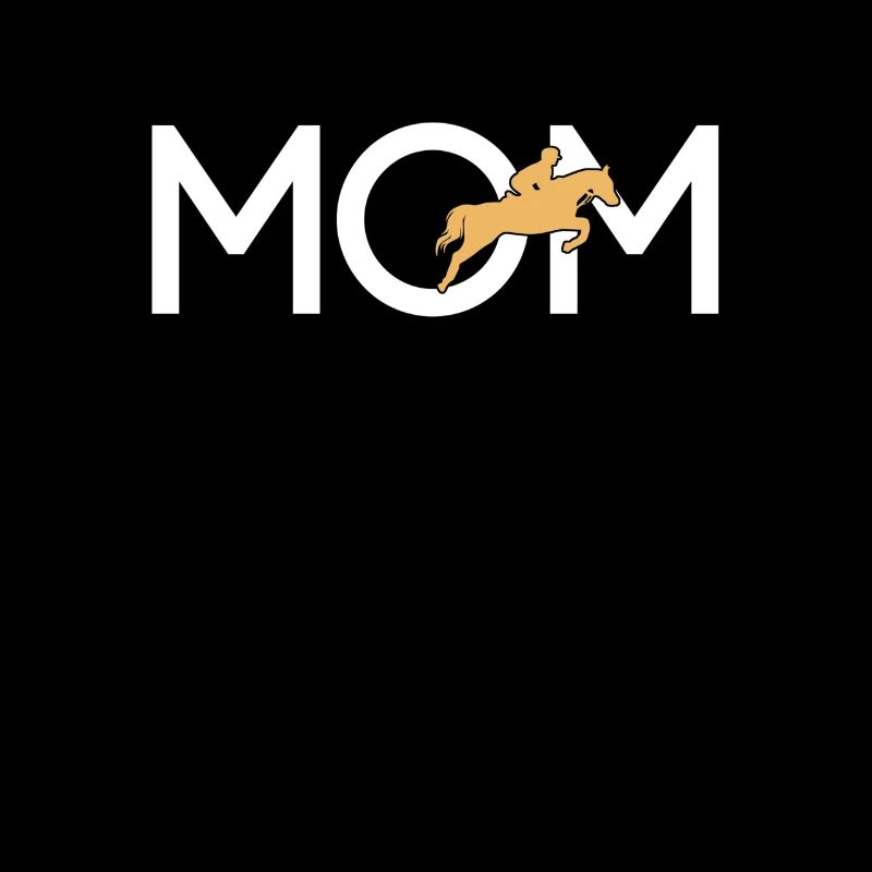 Riding horses Mama