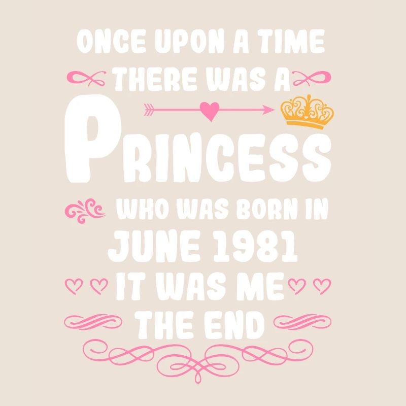 Es war einmal eine Prinzessin. Juni 1981 Geburtsta