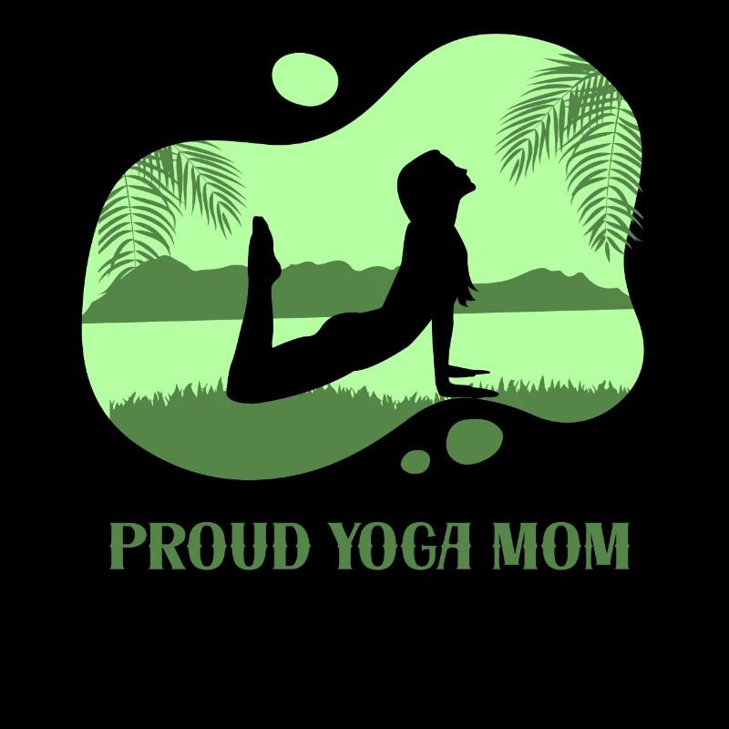 Stolze Yoga Mutter Mama Hobby Mami