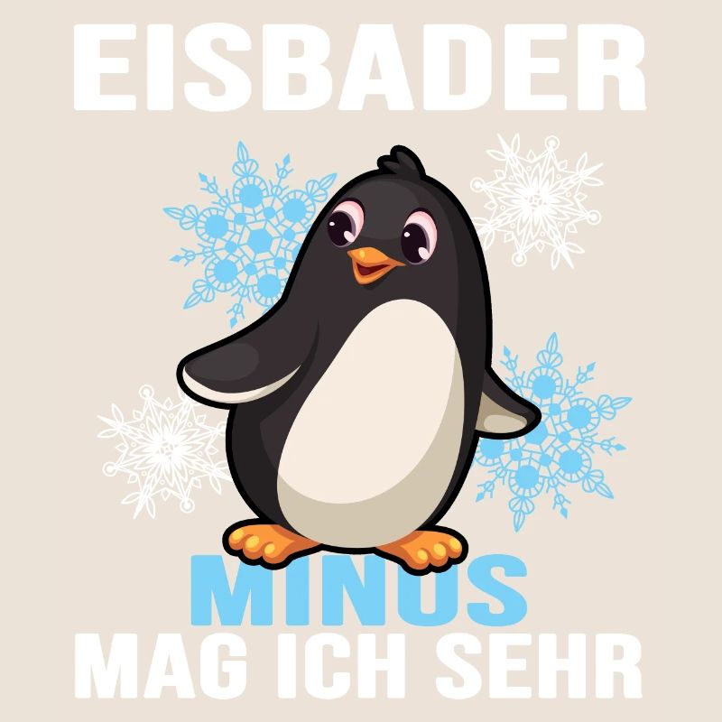 eisbader winterbader eisloch