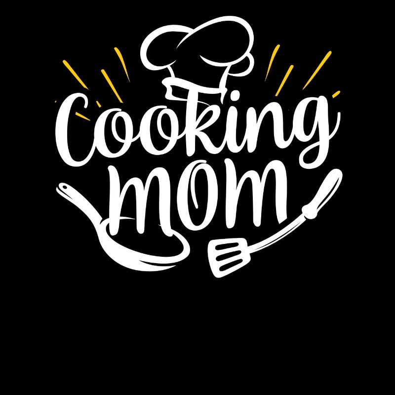 Kochende Mama Kochen Koch Köchin Mutter