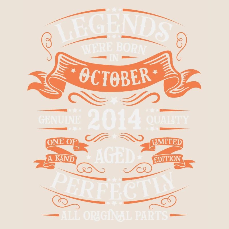 Legends Are Born In Oktober 2014 Geschenk