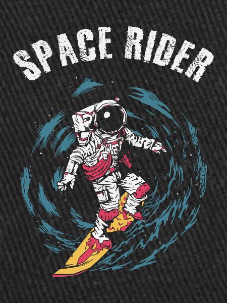 Surf Astronaute Space Rider Surfer