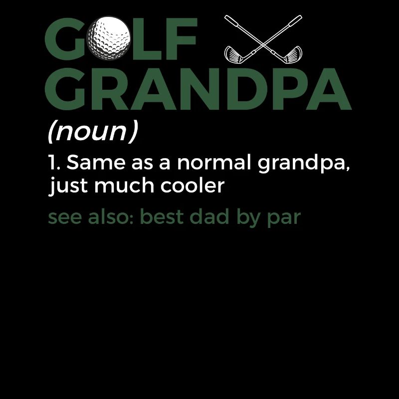 Golf Spieler Spruch Geschenkidee