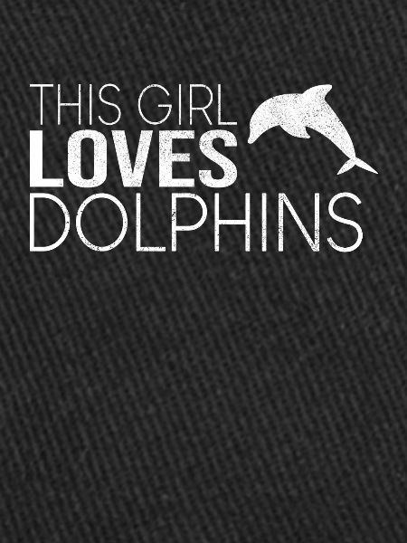 Cette fille aime les dauphins